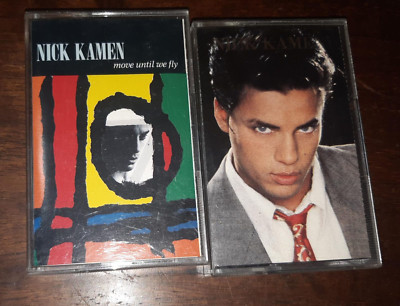 2 audiocassette musicassette Nick Kamen + Move Until We Fly Kamen,Nick