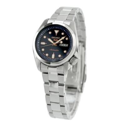 SEIKO 5 Sports SRRA007 SKX Series Black Silver Analog Women's Watch Automatic