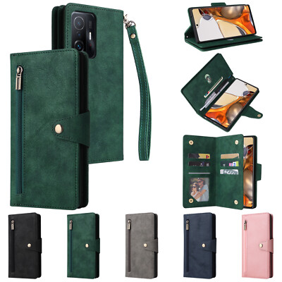 Handy Hülle für Xiaomi 11T Redmi Note 13 12 Pro + Poco X5 PRO Tasche Klapphülle