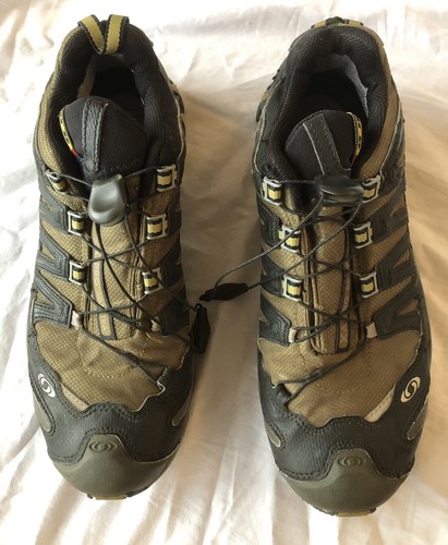 Salomon XA Pro 3D Ultra Gore-Tex Green Black Trail Running Shoes Men's Sz 8  EUC | eBay