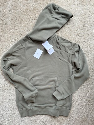 John Elliott USA Made Raglan Hoodie Spruce Sz 2 | Medium