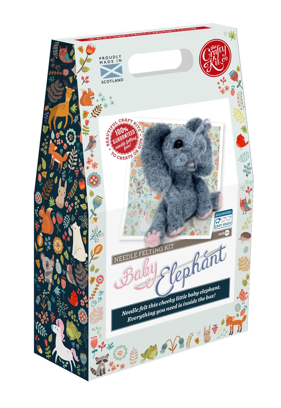 Craft Kit Company Baby Elephant Needle Felting Kit