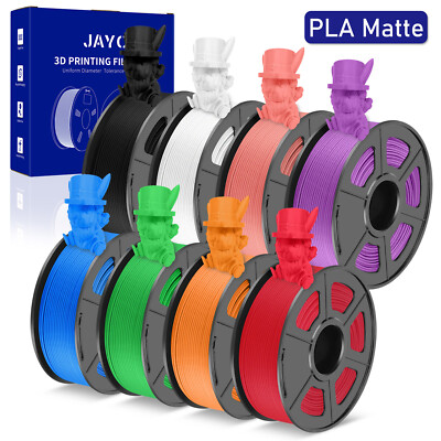 JAYO 1,75mm 1,1KG PLA Matt 3D Drucker Filament Nicht-glänzend Matte Oberfläche