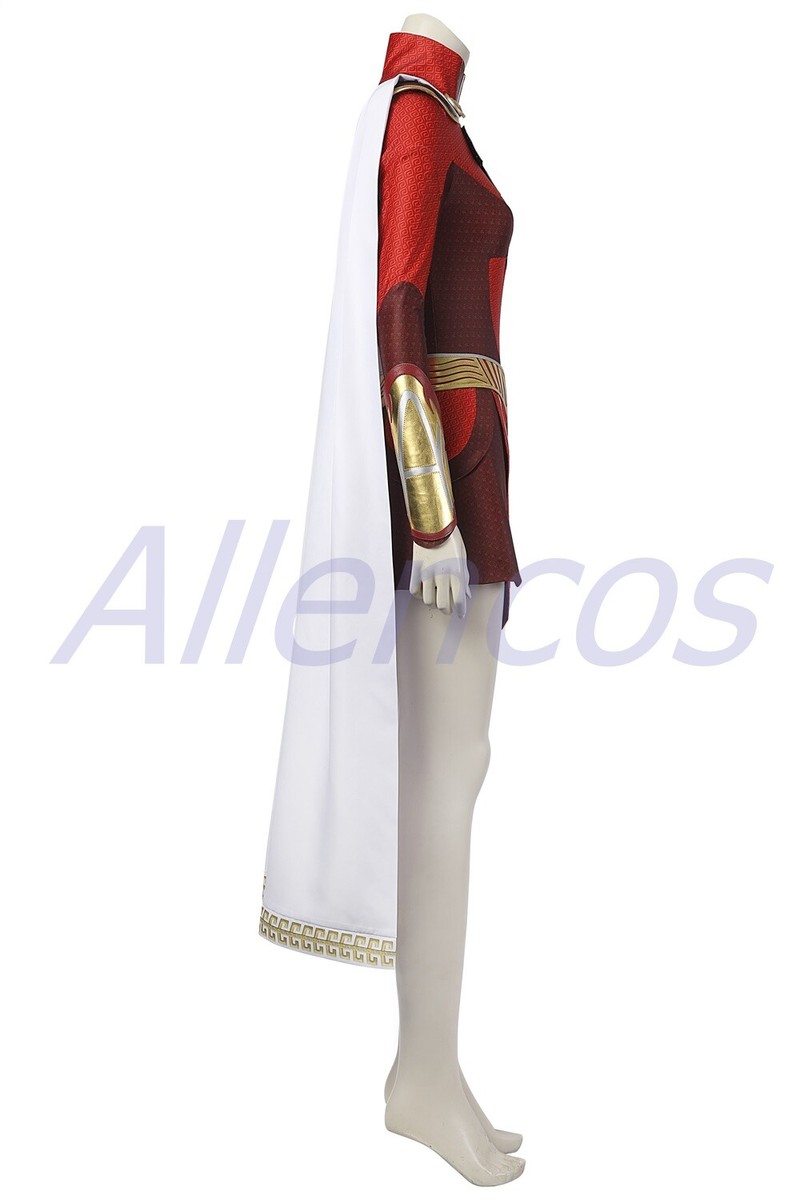 Lady Shazam Shazam Fury of the Gods Costume Cosplay Suit Lady Shazam Shazam Fury of the Gods Costume Cosplay Suit