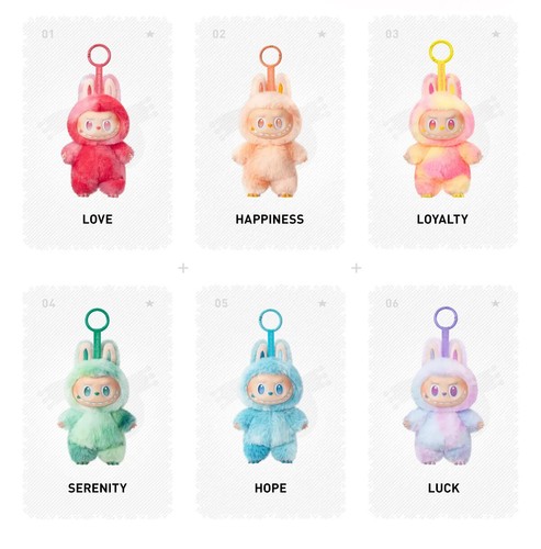 *Authentic* Labubu V3 The Monsters Big into Energy Series Vinyl Plush Pendant - Picture 4 of 17