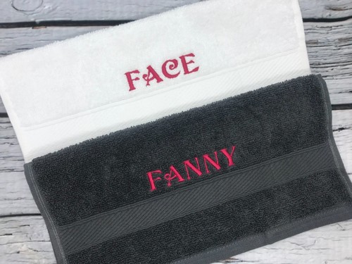 Novelty face cloths flannels naughty cheeky stocking filler gift - Picture 3 of 4