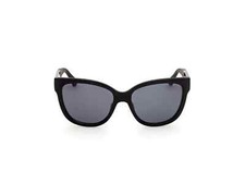 Skechers SE6120 01D Black Polarized Cat Eye Plastic Sunglasses Frame 56-17-140