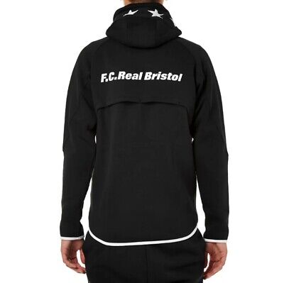 Distrahere Vænne sig til blok Nike F.C. Real Bristol x SOPHNET Sweat Zip Hoodie Black/White 684604 010  Men&#039;s L | eBay