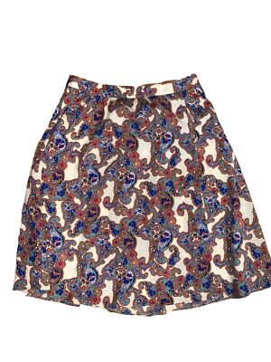 The Limited Women's Paisley Floral Midi Skirt Size 12