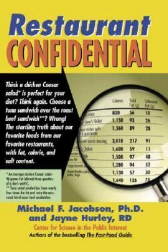 Restaurant Confidential: The Shocking Truth - 9780761100355, PhD, paperback, new - Picture 1 of 1