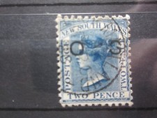BEAU TIMBRE DE SERVICE DE NOUVELLE-GALLES DU SUD N° 2 - S BRISE