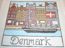 DENMARK Petit Point Needlepoint Canvas
