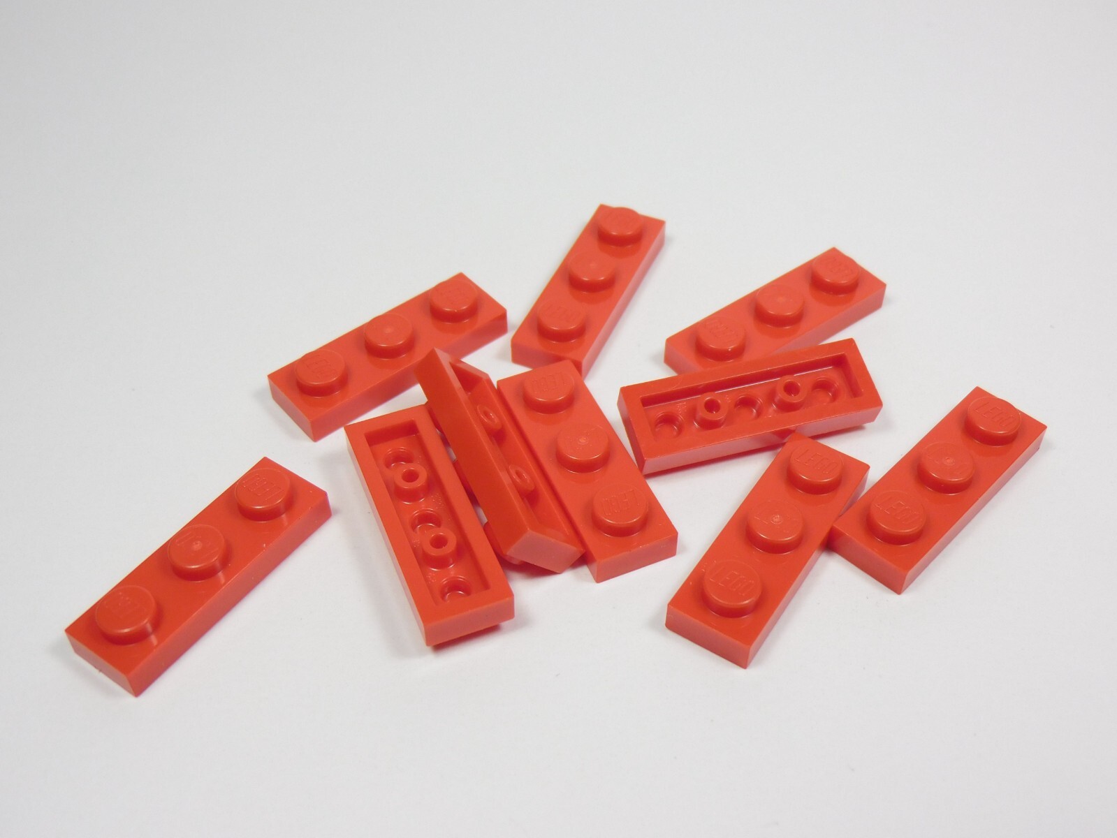 LEGO Lot of 10 Red 1x3 Plates F3 | eBay