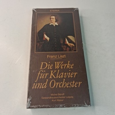 Franz Listz Kurt Masur Die Werke für Klavier und Orchester Cassettes (1982)