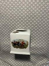 Vintage Liette International Tissue Holder featuring J.F Herring Hunting Scenes