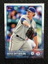 ROSS DETWILER #405 2015 Topps Baseball QTY Texas Rangers