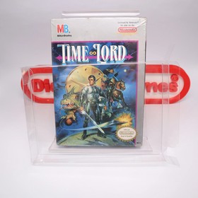 NES Nintendo Game TIME LORD - NEW & Factory Sealed with Authentic H-Seam!