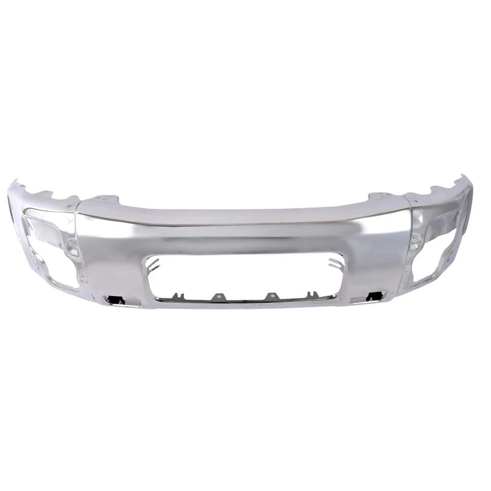 Steel Split Chrome Front Bumper Face Bar Replacement For Nissan Titan 2004-2015 - Image 4 of 4