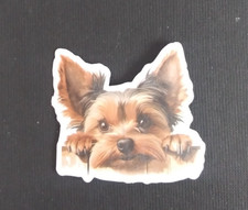Cute Playful Puppy Dog Sticker 1.78" x 2" C 
