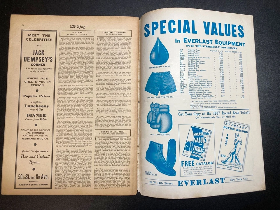 The Ring magazine June 1937, boxing - Image 4 of 4