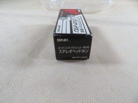 neo geo pocket Stereo headphones SNK official game NEOP12020 Japan games boxed