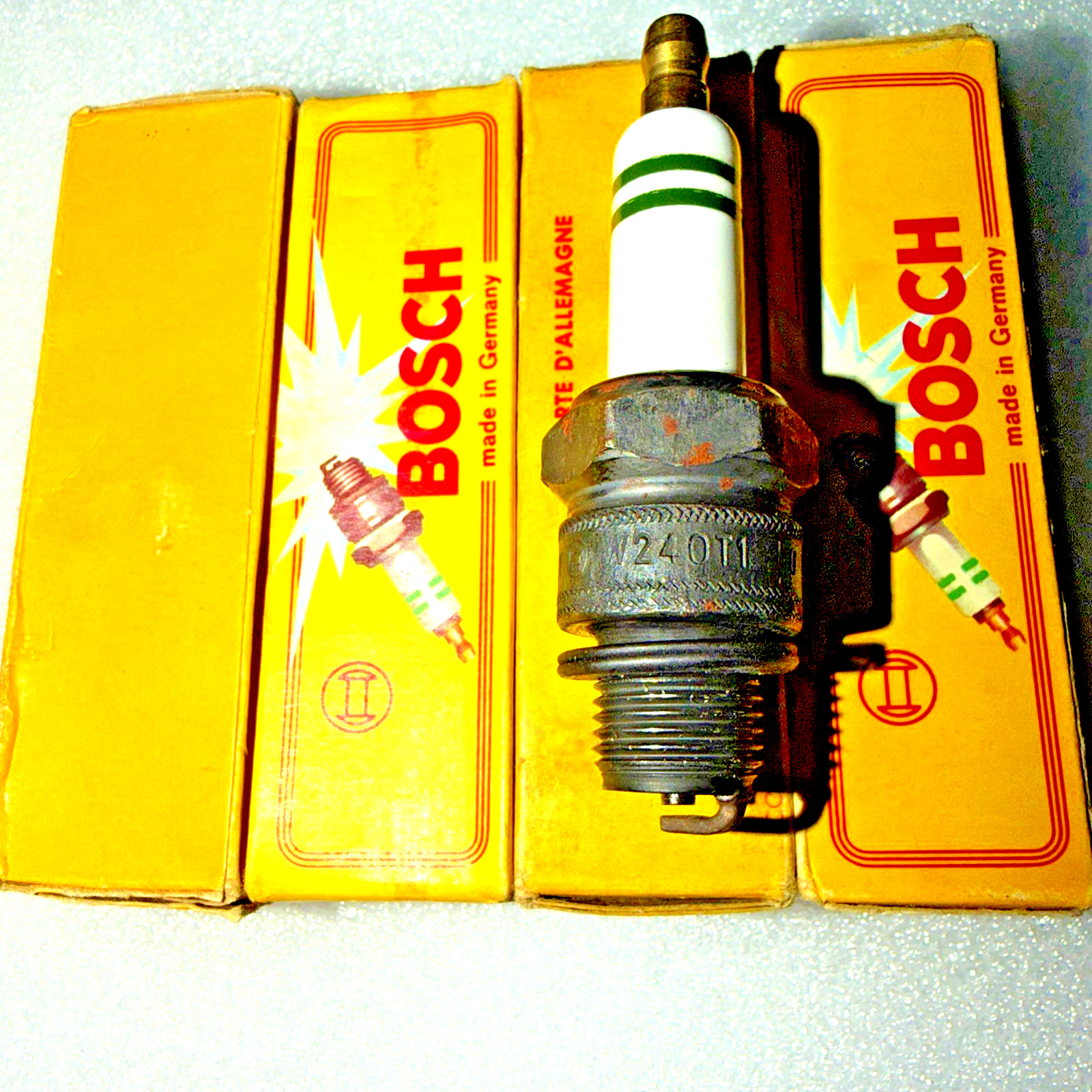 Bosch W240T1 Spark Plugs BMW motorcycles Porsche 356 engines restoration project