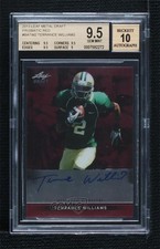2013 Leaf Metal Draft Red Prismatic /5 Terrance Williams BGS 9.5 Auto 0s3