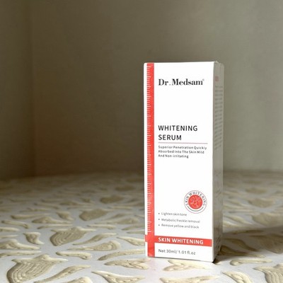 Dr. Medsam Brightening Serum Dark Spots Melasma Acne Marks Fade 30ml New