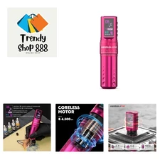 WORMHOLE Tattoo Pen VIRGO-A - Adjustable, Coreless & Wireless for Precision Art