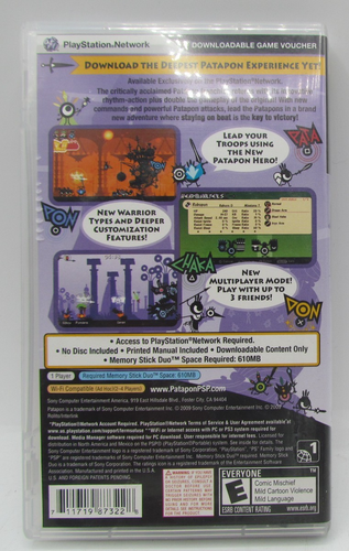 Patapon 2 Manuel & Case - Picture 3 of 3