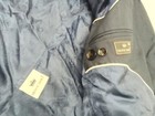 52 Men's Blazer Blue French Crown Navy Blue Silk Blend dble back vent Lgth35" — photo 9