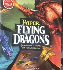 NEW Klutz Paper Flying Dragons Design and Build Your Own Fantastic Flyers Book