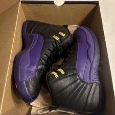 Men’s Size 10 Jordan 12 Retro Black Field Purple CT8013-057 2023  w/ OG Box