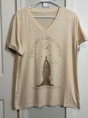 055) Time Cast A Spell On You Women s T-shirt Size XL