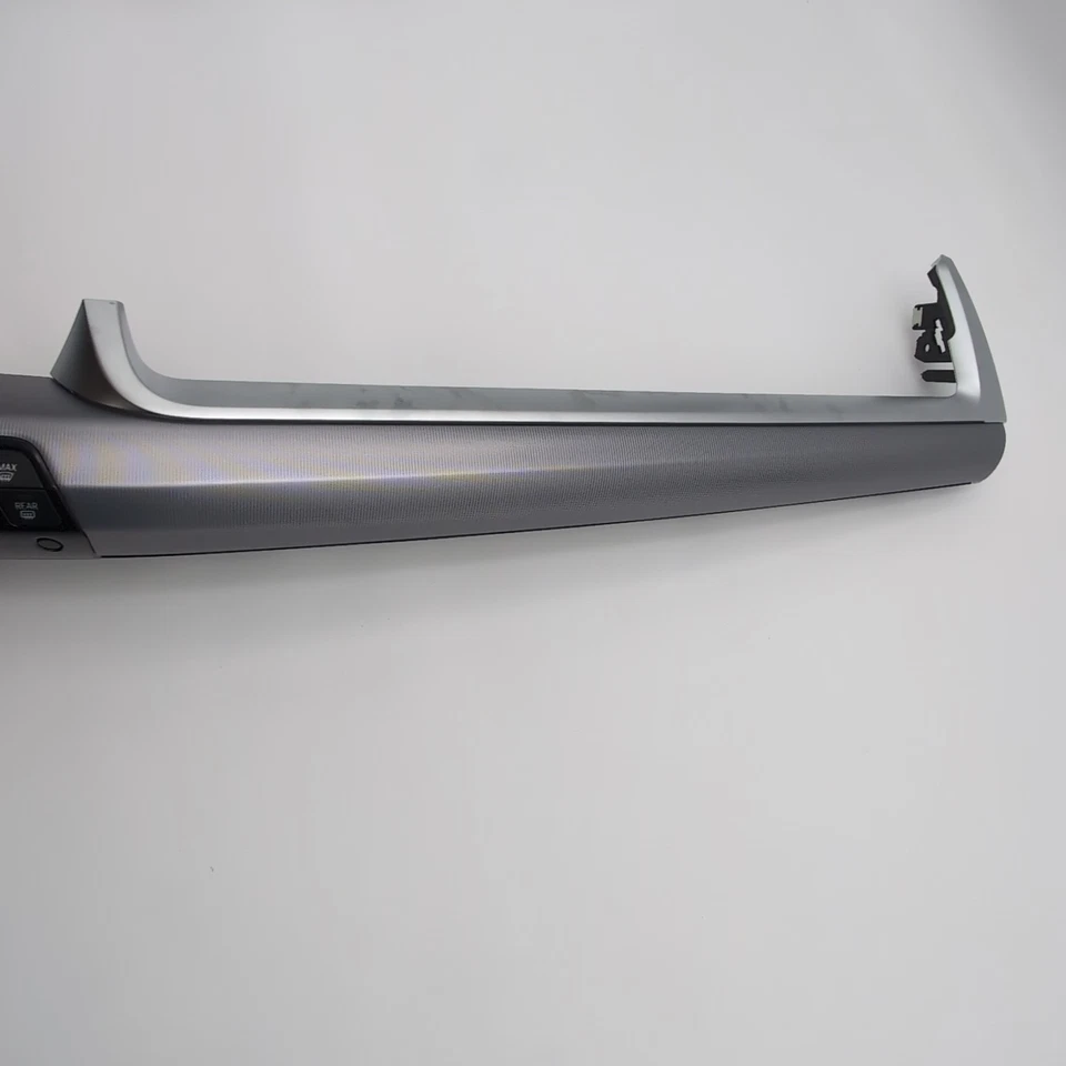 2023 2024 BMW X1 U11 Center Dashboard Air Vent Trim Aluminum 9636251 - Image 3 of 4