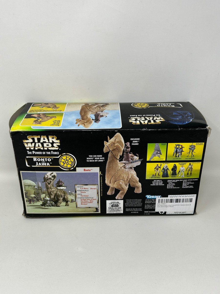 Star Wars Power of the Force POTF Vehicles Ronto & Jawa Action