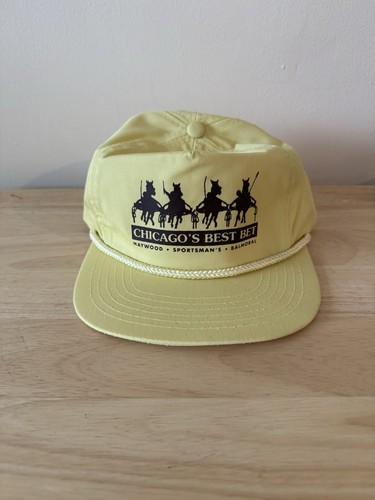 Vintage Chicago Harness Racing Sportsman’s Park Chicagos Best Bet Yellow