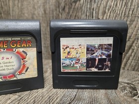 Sega Game Gear Game Combo Cartriges (Set Of 3)