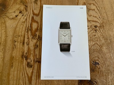 PATEK PHILIPPE - Ficha dosier - Novedades 2004 - GONDOLO Ref 5109P