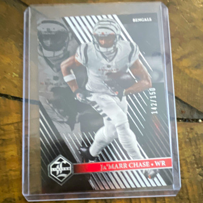 Panini 2023 Limited Ja'Marr Chase Bengals #22 Spotlight Silver /150