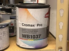 CROMAX PRO WB1037 MEDIUM BRIGHT ALUMINUM 1 LITRE  MIXING COLOR FREE SHIPPING