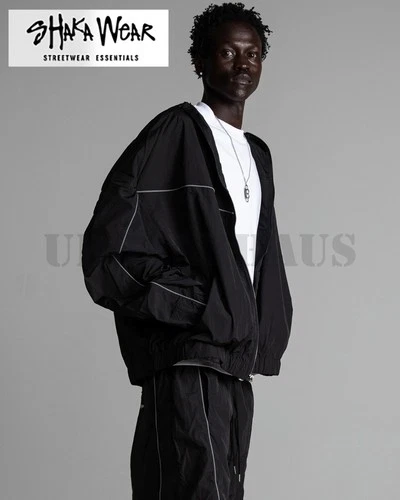 SHAKA WEAR REFLECTIVE HOODIE JACKET *S-2XL - product listing photo
