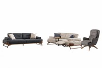 Wohnzimmer Set Modern Mehrfarbig Designer-BergèRe Komfortabel Stoff
