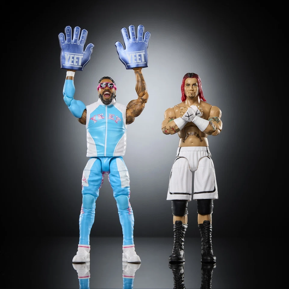 WWE 2026 Defining Moments (Wave 1) - Juego de 2 (CM Punk & Jey Uso) Lucha libre Foto 2 de 3