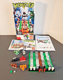 LEGO Games: Monster 4 3837 w/ Manual Rules & Box Missing Brown Head & Spider Leg