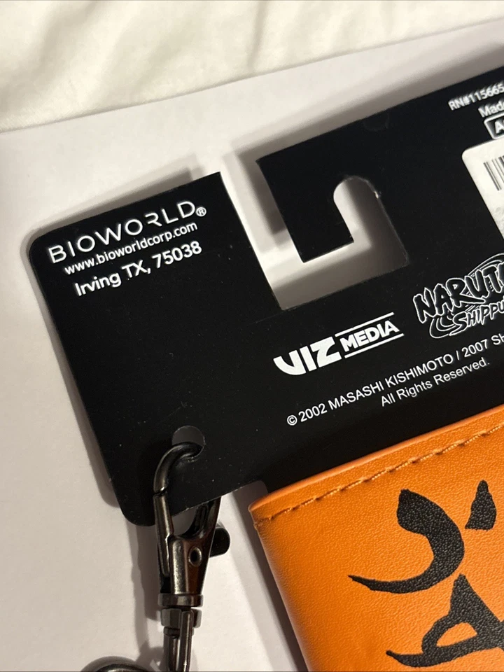 Naruto Shippuden Shonen Jump Trifold Chain Wallet - Image 3 of 4