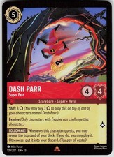 Dash Parr Super Fast 109/204 Attack of the Vine Disney Lorcana