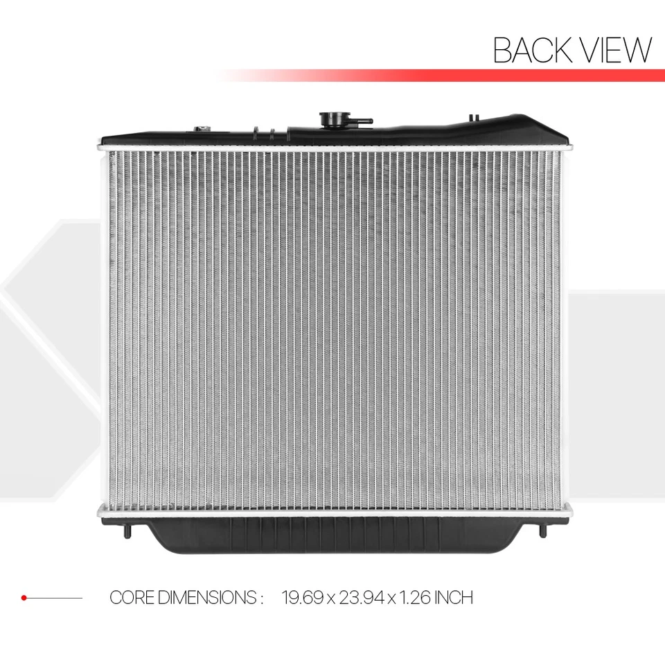 Radiador de núcleo de aluminio repuesto OE para 92-02 Acura/Isuzu SLX/Trooper dpi-1302 Foto 3 de 4