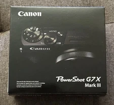 Canon PowerShot G7 X Mark III - 20.1MP Point & Shoot Digital Camera - Black