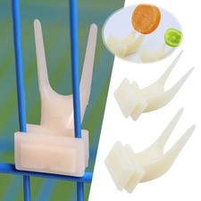 Pet Product Plastic Fruit Fork For Bird Parrot Macaw Cage Accessories C4I0 B7E0